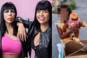 Influenciadoras que deram banana e macaco de pelúcia para crianças negras serão investigadas no RJ