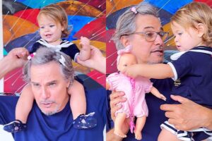 Edson Celulari, Karin Roepke e Chiara