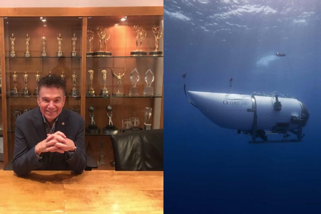 Os tripulantes ficaram 30 minutos presos nas hélices dos detritos do Titanic