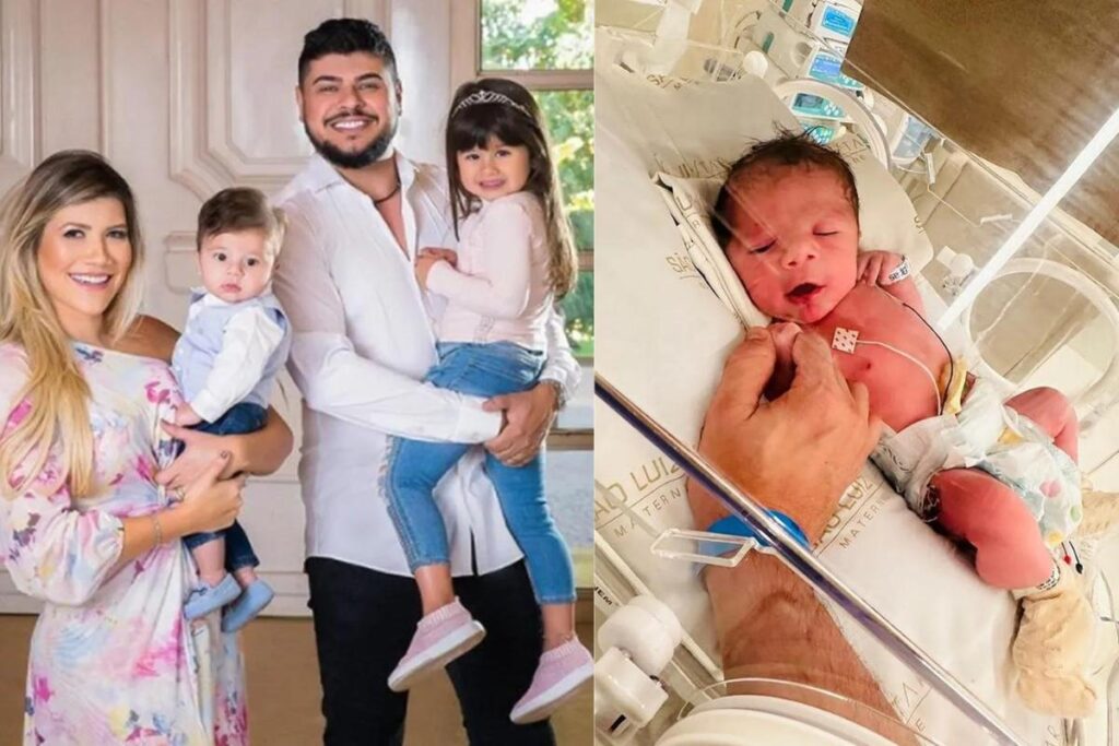 Familia de Cristiano, dupla de Zé Neto