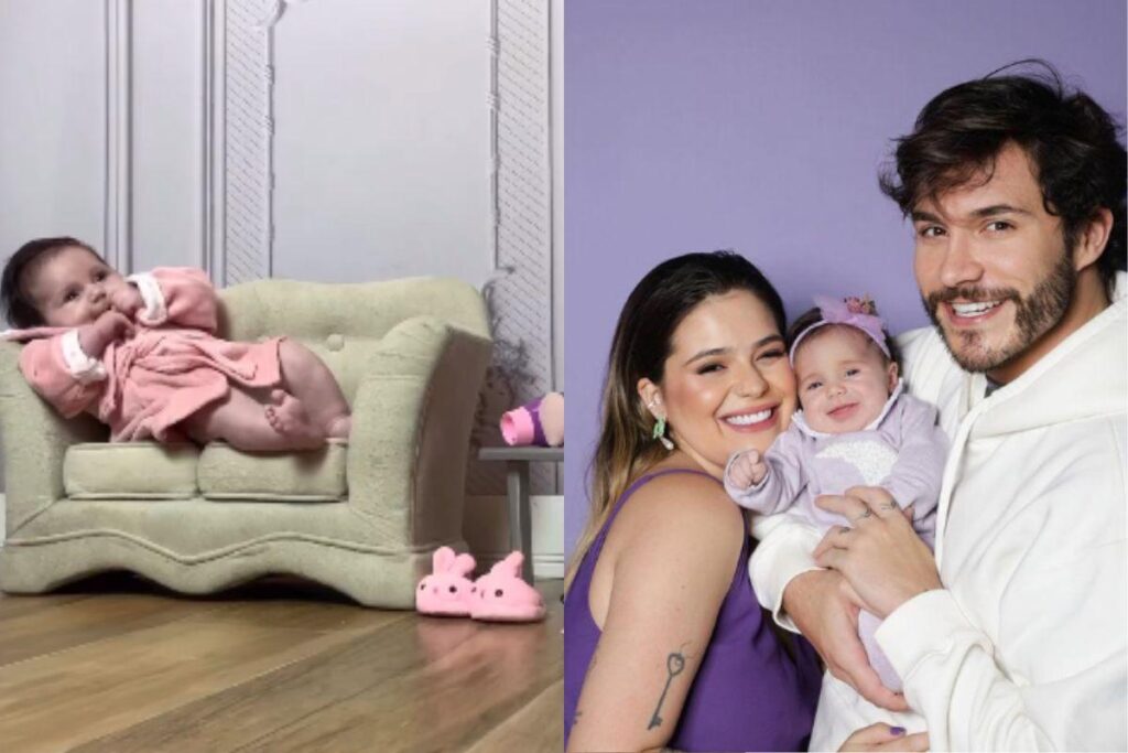 Lua durante ensaio de 2 meses