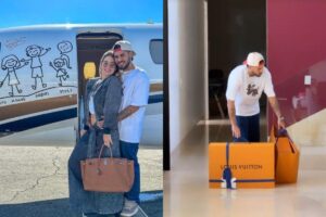 Virginia fica surpresa ao receber os presentes