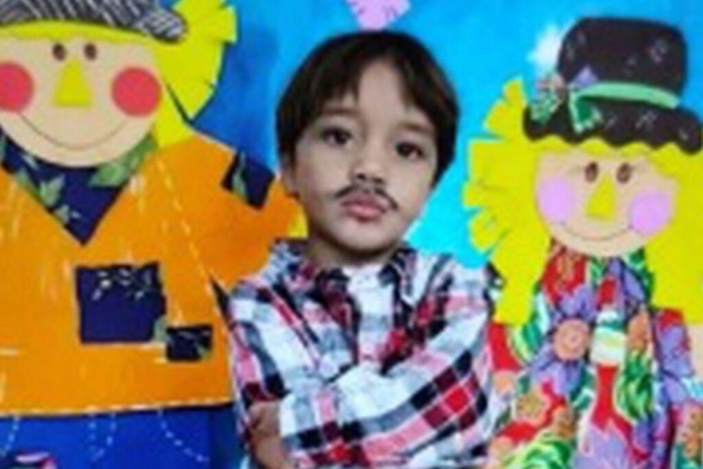 O menino completaria três anos