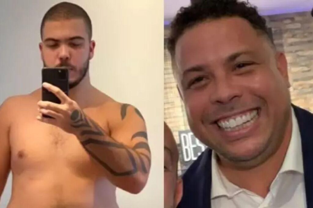 Filho de Ronaldo conta que perdeu 20 kg