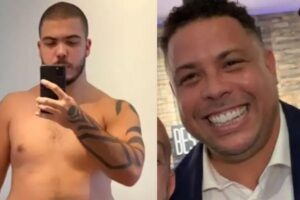 Filho de Ronaldo conta que perdeu 20 kg