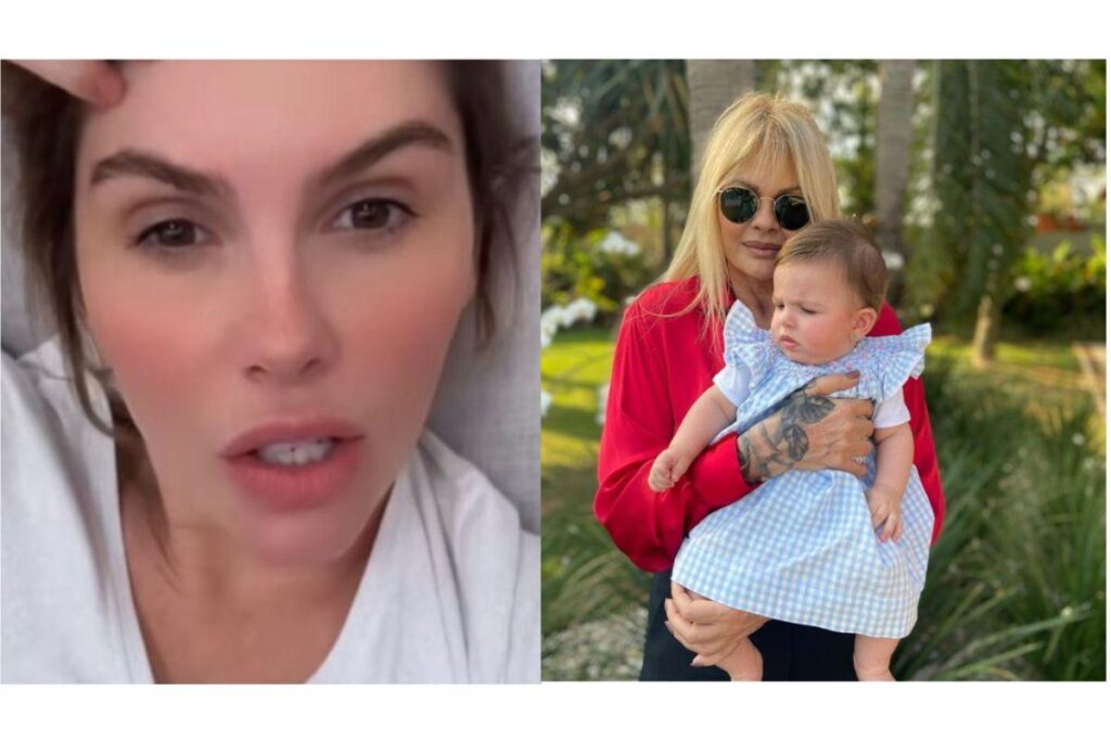Em seu stories do Instagram, Bárbara responde seguidor que comenta sobre relação com a mãe