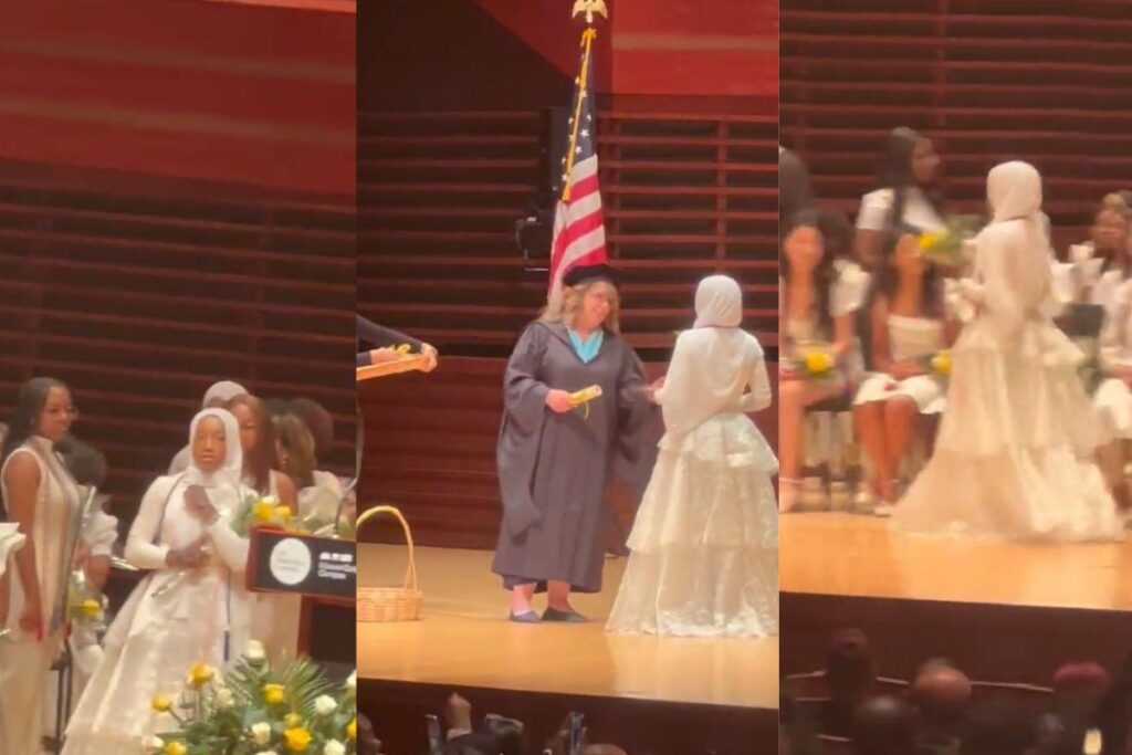 “Você não receberá seu diploma porque fez a plateia rir”, diz diretora da escola