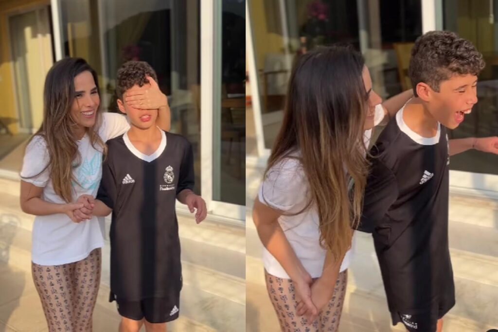 Wanessa Camargo surpreende filho com presente inusitado