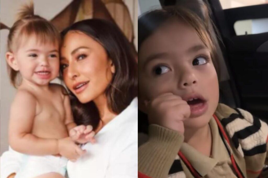 Zoe surpreendeu a mãe