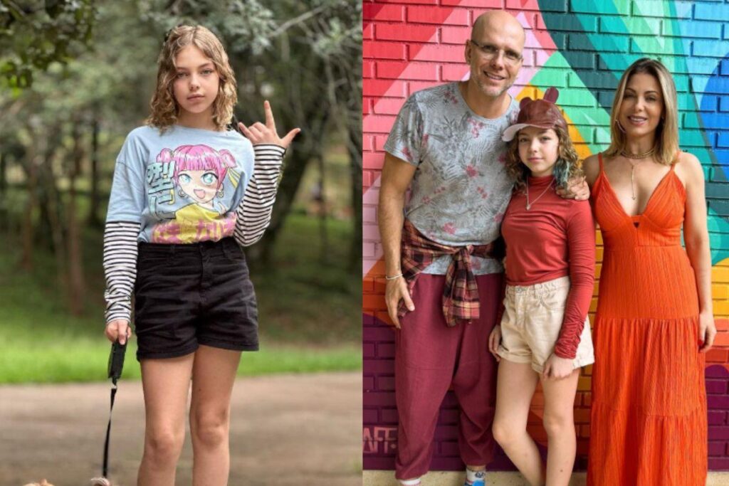 Em seu Instagram “Uma fada para chamar de minha”