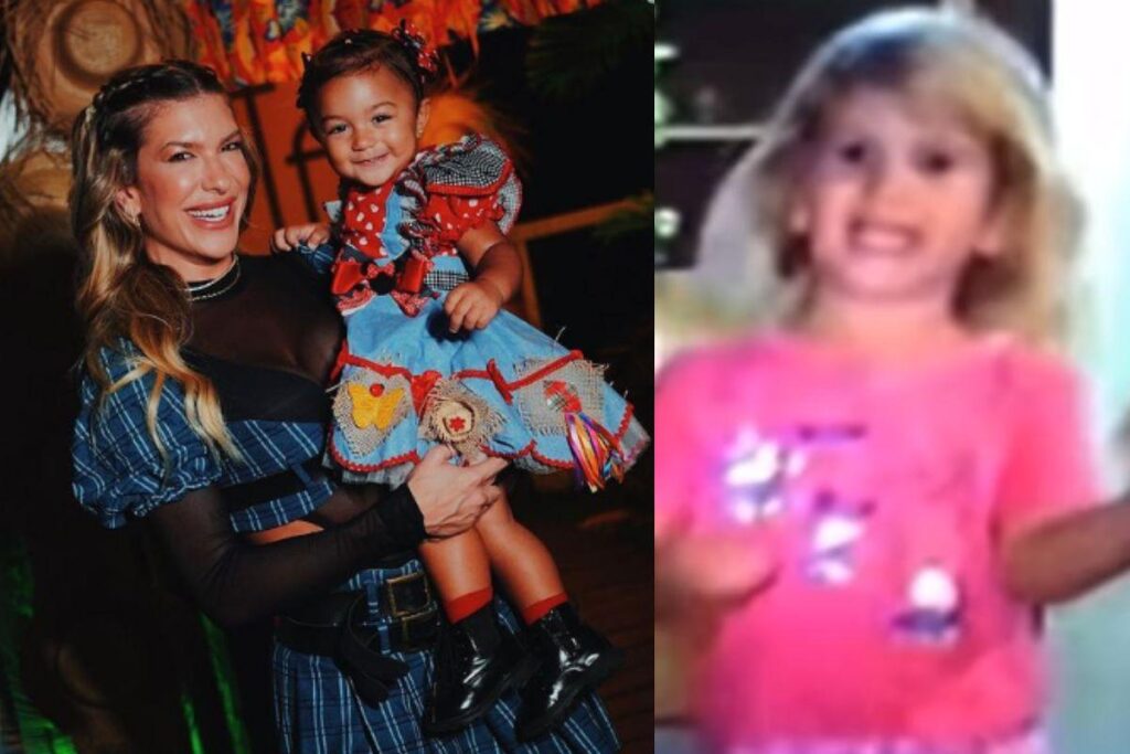 Lore Improta, Leo Santana e a única filha do casal, Liz