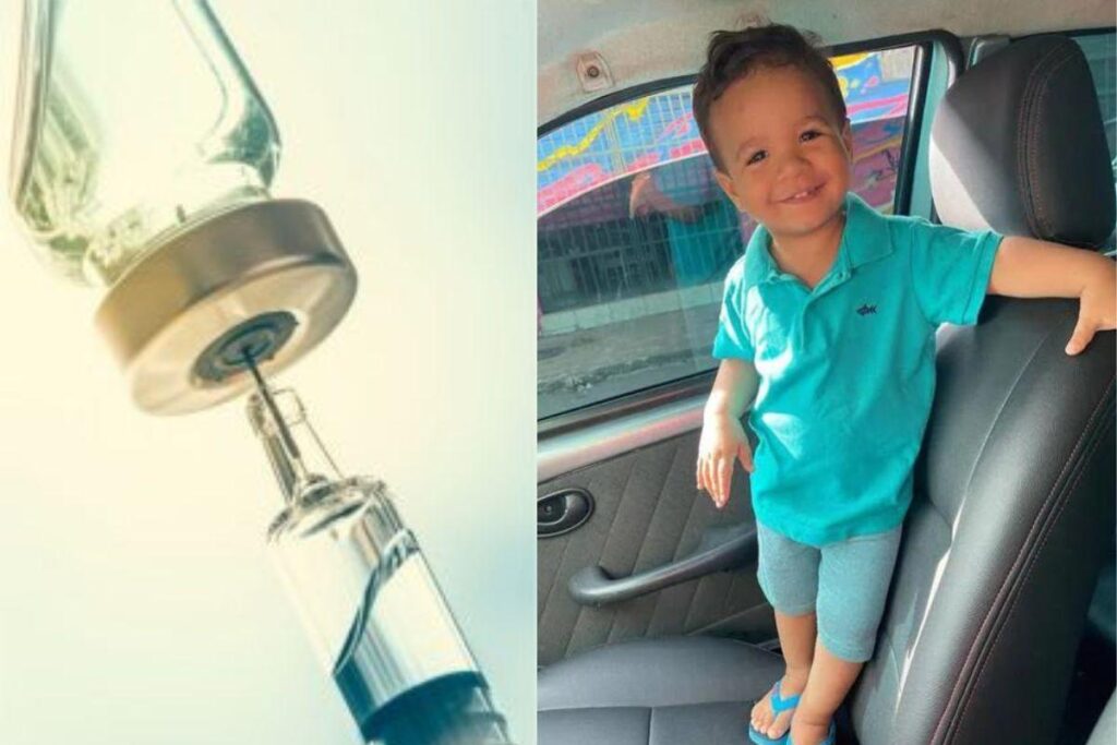 O menino Antony Levi morreu por contrair a bactéria da meningite