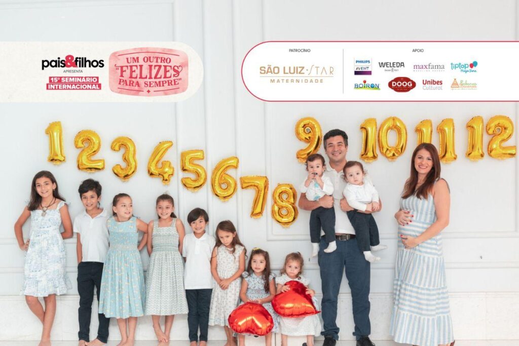 Mariana Arasaki tem 37 anos de idade e 12 filhos