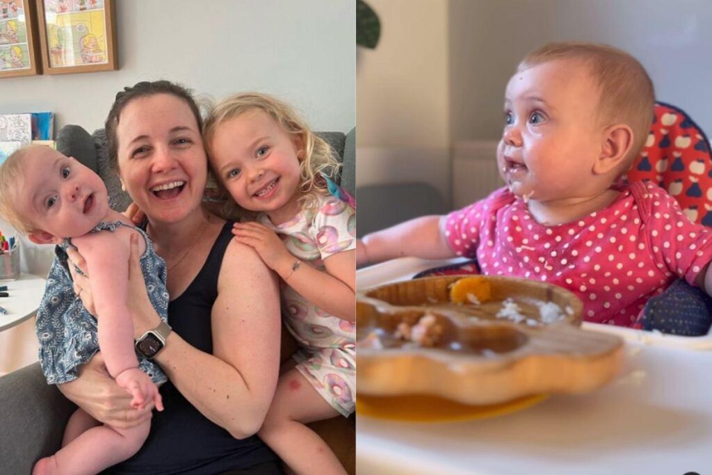 As duas filhas de Morgana, Alice e Julia nasceram em Londres, na Inglaterra, ambas do casamento com Luiz Schiller