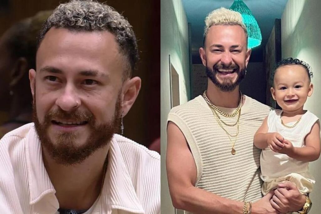 Fred faz homenagem para pai