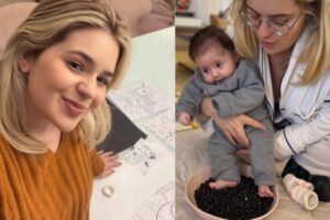 Viih tube ensina atividades caseiras para estimular bebê