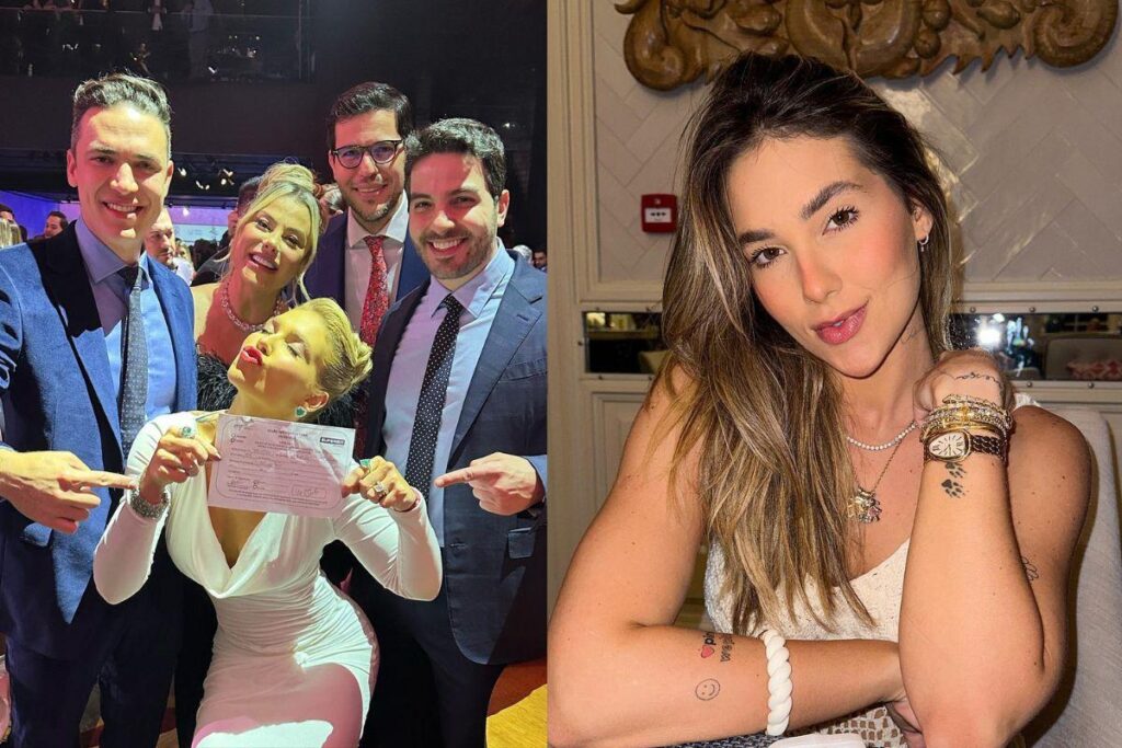 Virginia mostrou detalhes do almoço leiloado no Instituto Neymar Junior