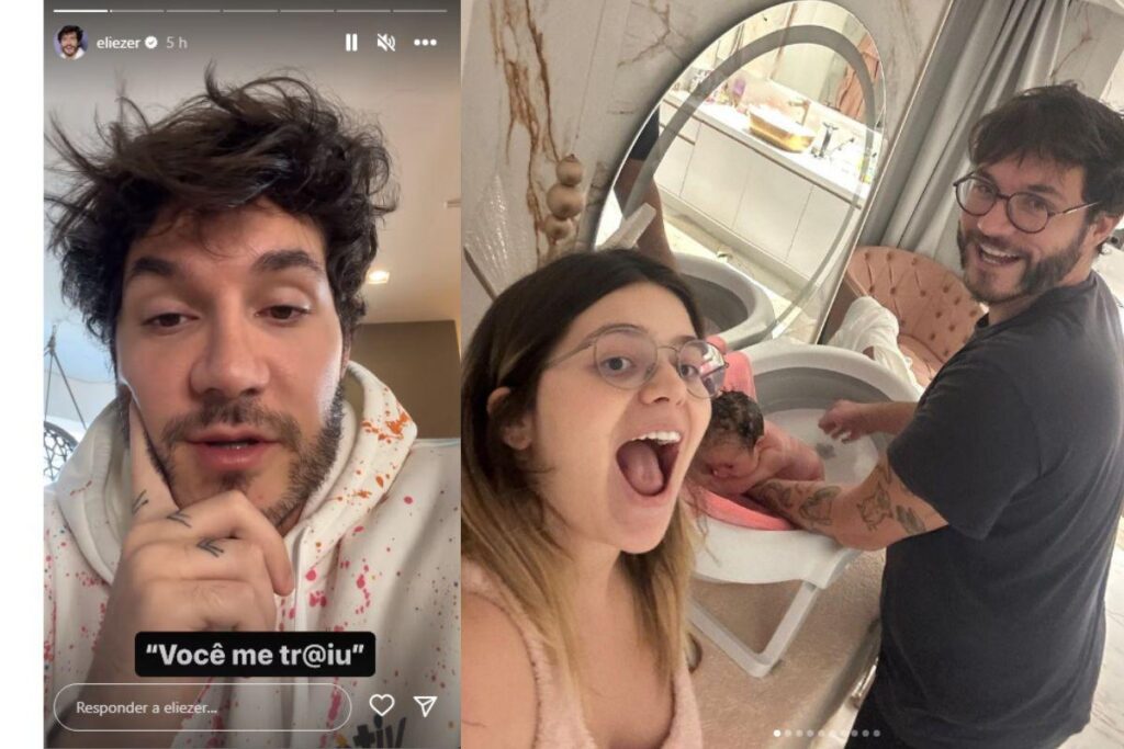 Eliezer dá susto em fãs na manhã desta quinta-feira