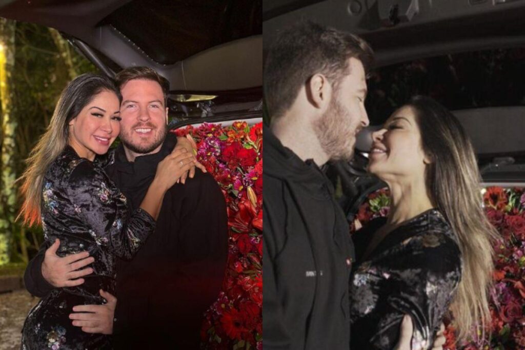 Maira Cardi ganha carro do noivo