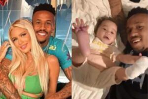 Karoline expos o ex, Éder Militão