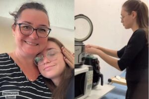 Jovem diz que mora no banheiro do trabalho