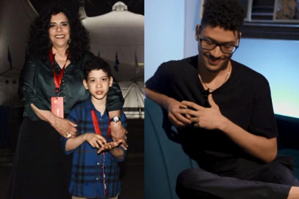 Gabriel lamentou não ter aproveitado o tempo com a mãe