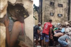 Desabamento em Recife