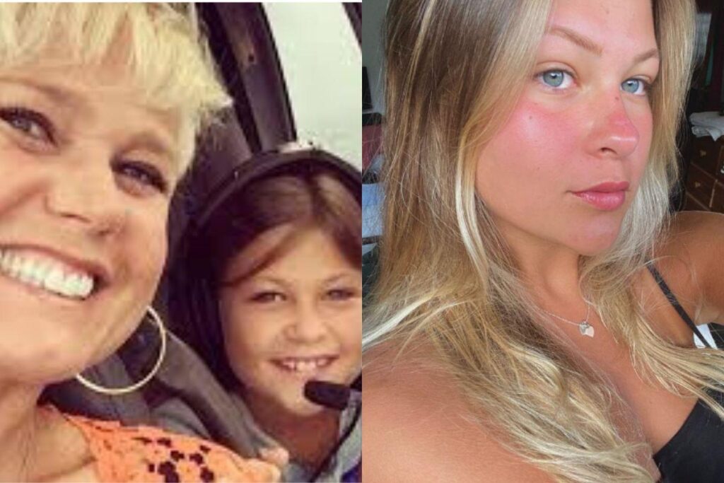 Nikki Meneghel herdou a beleza da apresentadora e desde criança mostra desenvoltura diante das câmeras