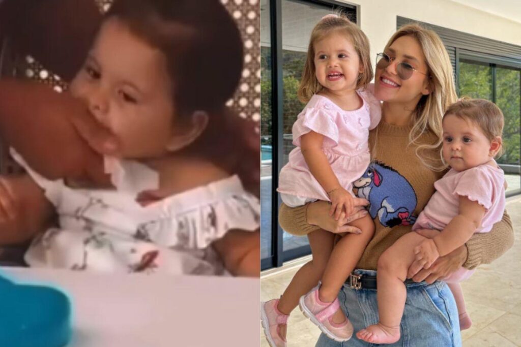 Virginia e as filhas, Maria Alice e Maria Flor