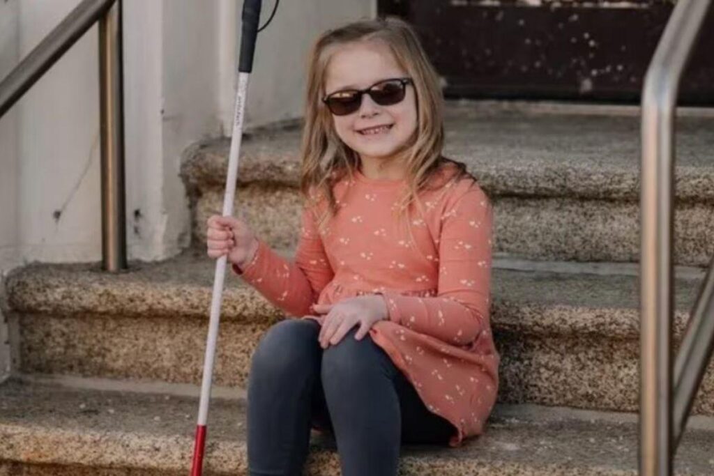 Breia tem uma doença rara que causa cegueira