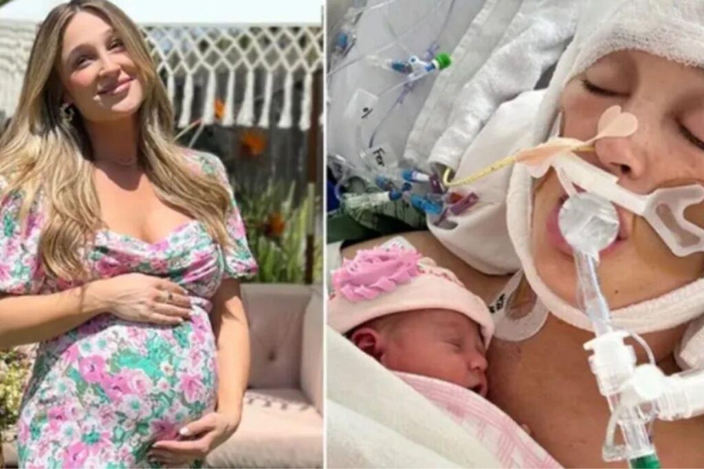 Influenciadora sofre aneurisma durante gestação