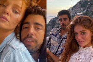 Cíntia apareceu ao lado de Scooby pela primeira vez após polêmicas