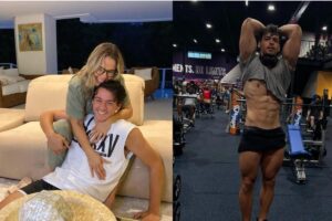 Carla Perez fala sobre treino do filho