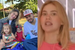 A festa foi para comemorar os 9 meses de Maria Flor, filha da influenciadora com o cantor