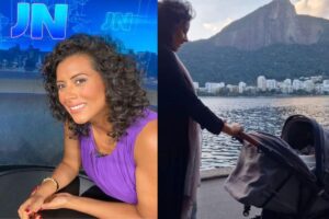 Aline anunciou a chegada de Celeste no final de junho