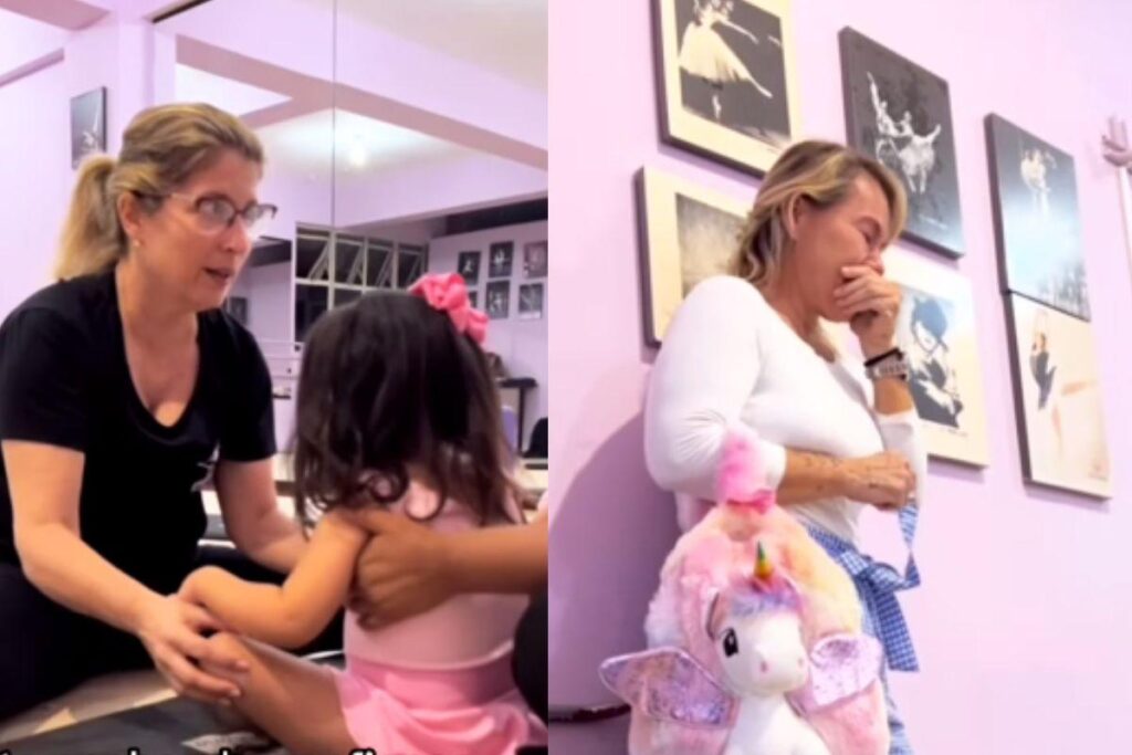 Mabel descobriu a paixão pelo balé em 2022