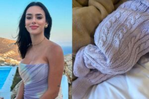 Bruna Biancardi posou na Grécia e ganhou comentário carinhoso de Neymar