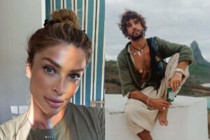 Marlon Teixeira e Grazi Massafera surgem juntos na Bahia
