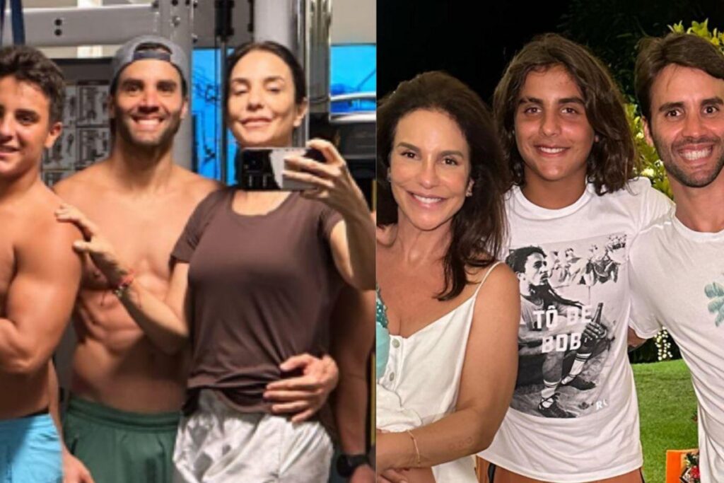 Ivete Sangalo e família