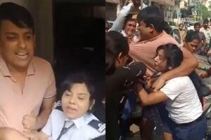 Os moradores ficaram revoltados com o caso