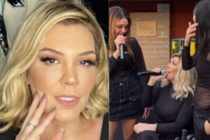 Simony divide opiniãos em apresentação com filhas