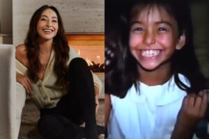 A apresentadora mostrou que realizou um sonho de infância