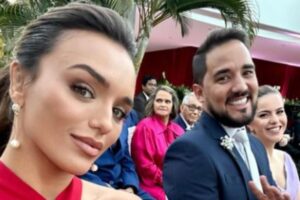 Rafa Kalimann mostra fotos em casamento da mãe
