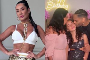 Scheila Carvalho mostra festa da filha