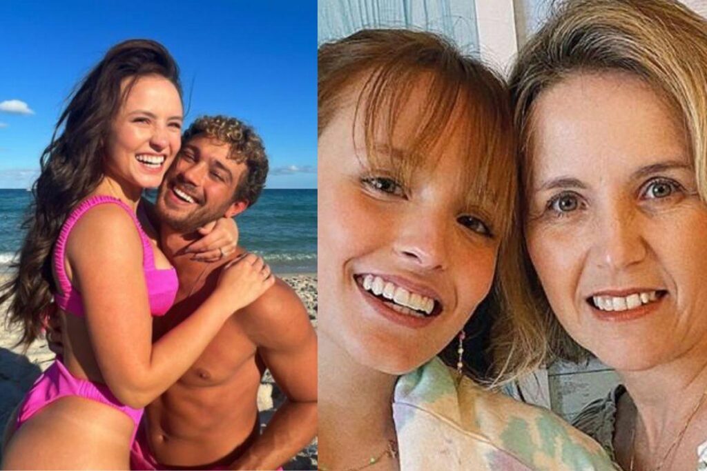 Silvana, mãe de Larissa Manoela, para de seguir filha e genro nas redes sociais e deixa recado no perfil do ex-namorado da atriz