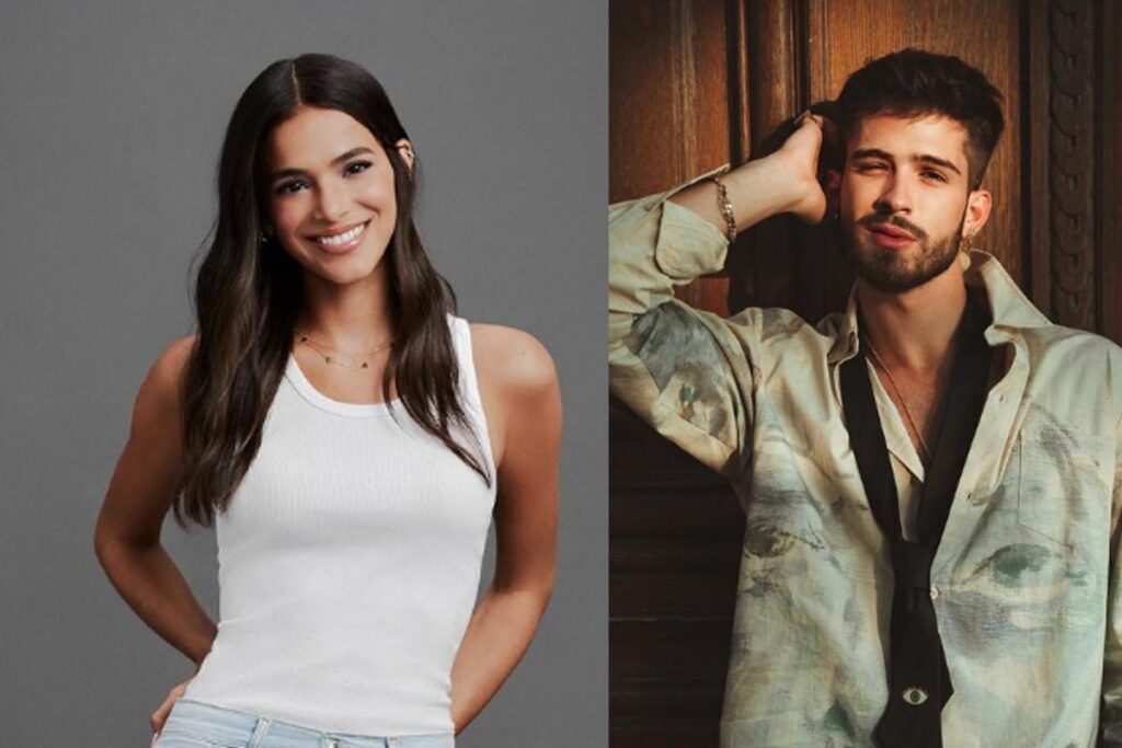Fãs de Bruna ressaltaram que a atriz estava usando a mesma roupa das gravações de série que é colega de elenco de João Guilherme