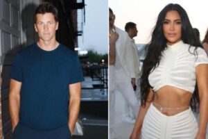 Ex de Gisele Bündchen, Tom Brady estaria namorando com Kim Kardashian, segundo site