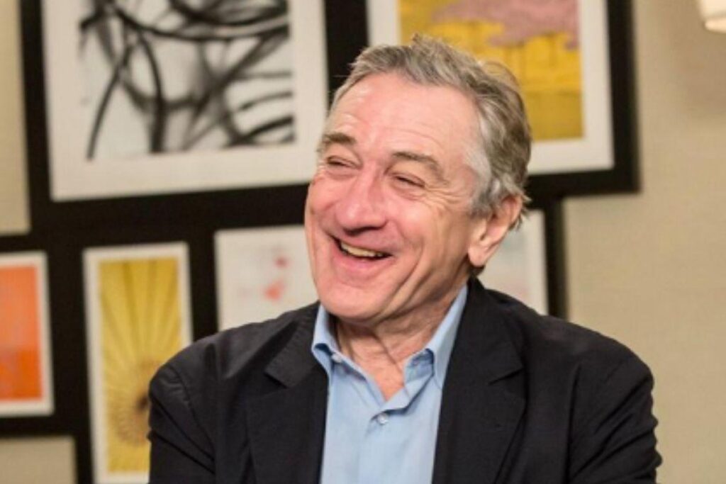 Filha caçula de Robert de Niro na televisão