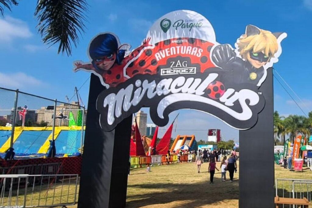 A diversão está garantida com o Família no Parque