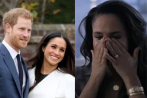 O casal falou sobre o aborto espontâneo de Meghan no novo episódio
